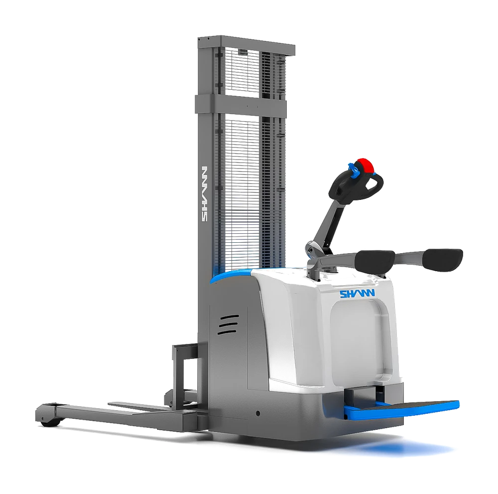 Штабелёр с платформой и регулируемыми вилами SHANN CTD K 15-III